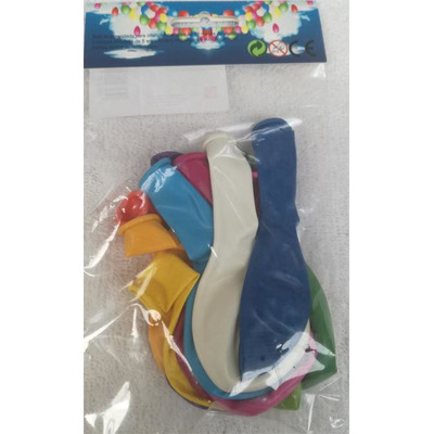 Blister 12 Balões 26cm diam Coloridos St
