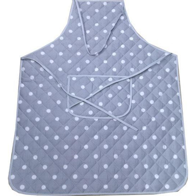 Padded Apron Balls Grey 60x75cm