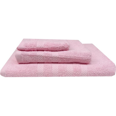 Toalla Bidé 30x50 cm 500g/m2 Waffle Rosa