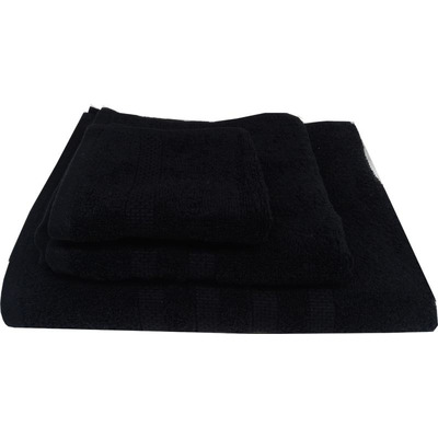 Towel Bidet 30x50 Cm 500g/ m2 Waffle Black