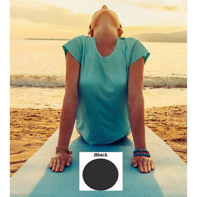Tapete Yoga Fitmat Preto 61x180 Cm