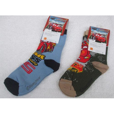 Disney Cars Short Sock Pair