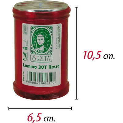 Vela Santa Rita Vermelha - 36h