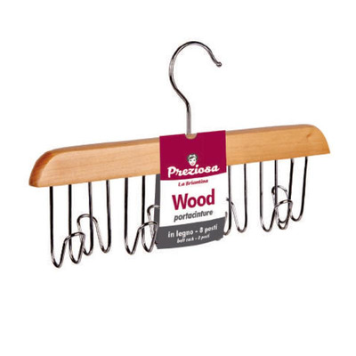 Wooden Hanger Belt Holder