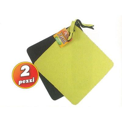 Tirador de cocina de neopreno - Juego de 2 - 17x17cm surtido