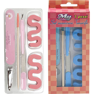 Conjunto 7 Peças para Manicure Tenerife