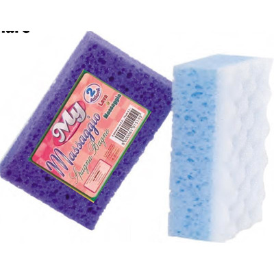 Rectangular Massagio Bath Sponge