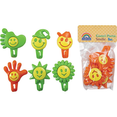 Gancho Adesivo Smile - Conjunto 3
