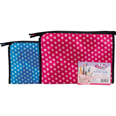 Extra Slim Cosmetic Bag 30x8x21cm