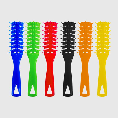 Escova de Cabelo Liso Cores Sortidas 19,5cm