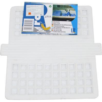 Tapete Protetor Lava-loiça Branco 28x28 Cm