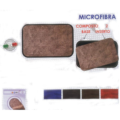 Tapete Merlin Microfibra C/base 40x60cm