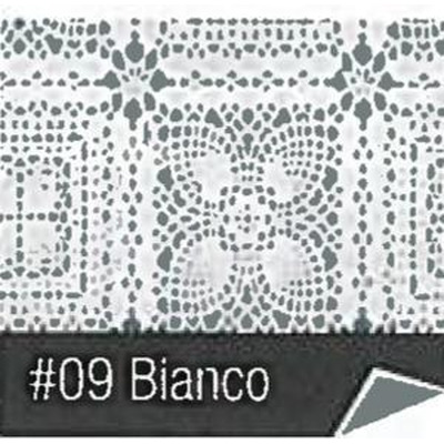 Tela de encaje L140cm Ref09 Blanco Rl20ml