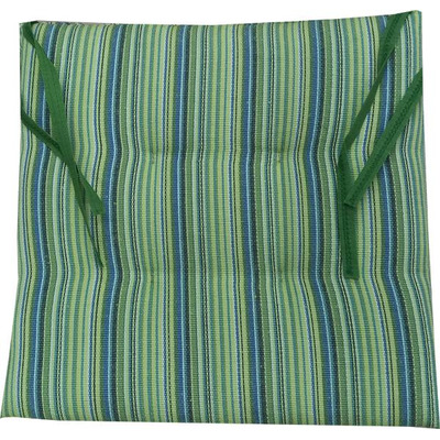 Almofada Creta Madras Rigato Verde 40x40cm