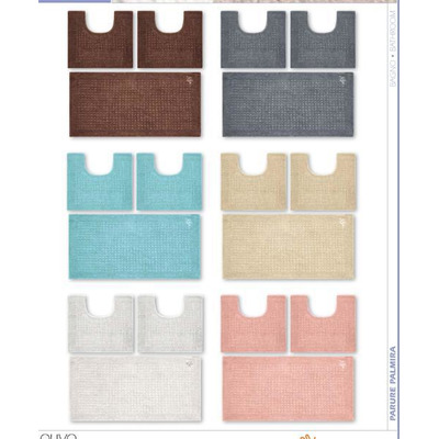 Conjunto 3 Tapetes Wc Palmira