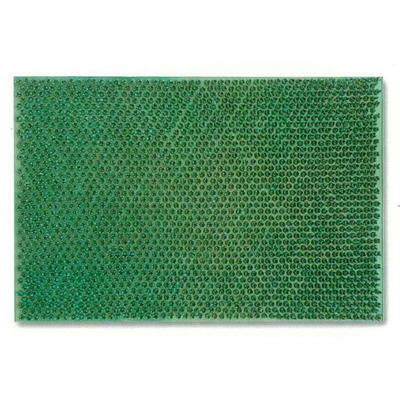 Alfombra placa verde látex 40x60 cm