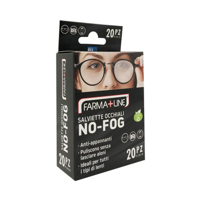 Toallitas Limpiadoras Gafas Antivaho - Set 20