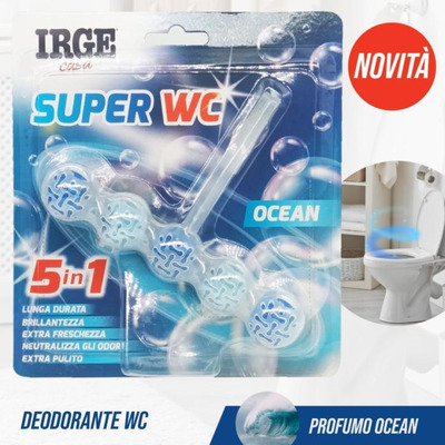 Desodorizante Wc Multibloco 5 em 1 - Oceano