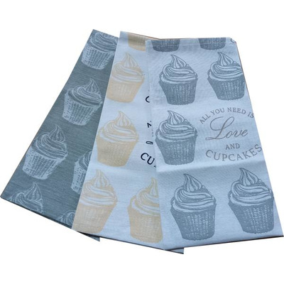 Pano Cozinha Cupcakes 48x70 Cm