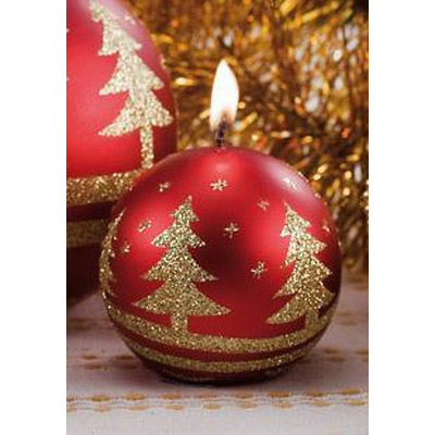 Christmas Candle 2m2cs D6cm