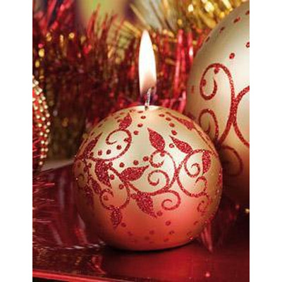 Christmas Candle 2m2cs D6cm