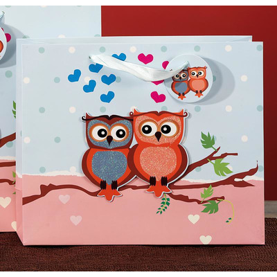 Saco Papel 3d Mocho2 31x12x26cms