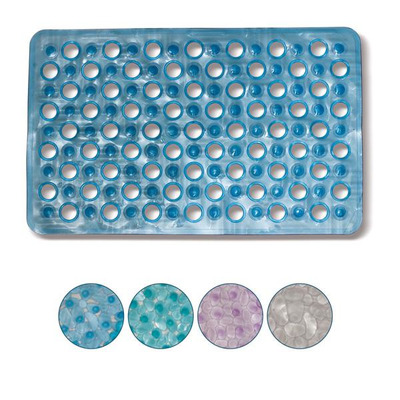 Tapete Banheira Cristal 4 Cores Sortidas 38x61cm
