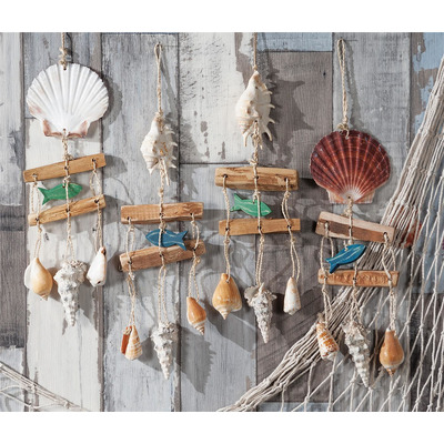 Decoration with shells 2m-2colors 11x37 cm