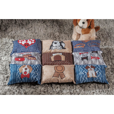 Animal Patchwork Cushion 53x80 cm - Assorted