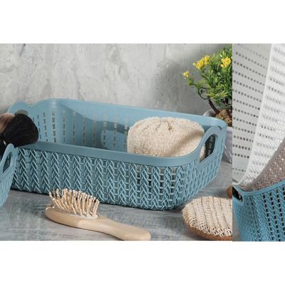 Rectangular basket tully 26,5x19,5x8,5 cm 3c