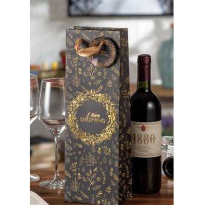 Saco Garrafas I Love Shop 12x9xa36cm