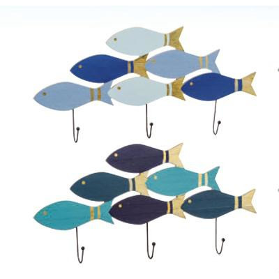 Decoração Mdf Peixes 48x25 Cm