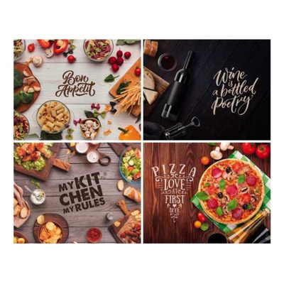 Single Pp Pizza 45x35cm - Ref 62517 - 4 Ds St