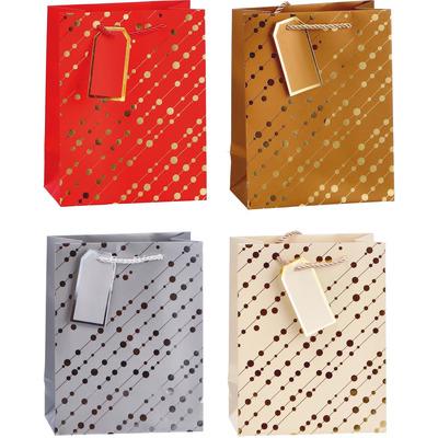3D Paper Bag 4 Designs 18x10x23 cm
