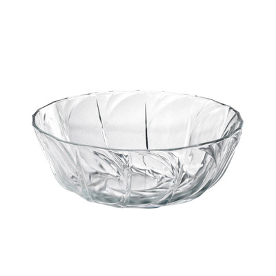 Glass Salad Bowl D22,5x8 Cm