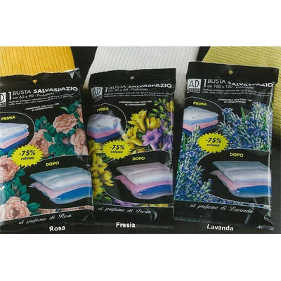 Scented Vacuum Bag 3f 60x90cm Assorted