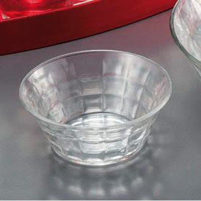 Tigela Aperitivos Vidro Quadro D12,5xa5