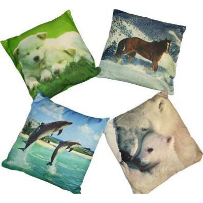 Photo Cushion 40x40cm Sort.