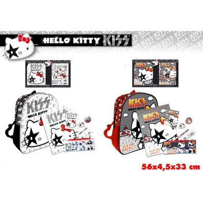 Set escolar 8 piezas Hello Kitty