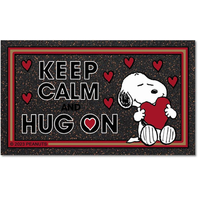 Tapete Format Kolor Peanuts 40x68 Cm Keep Calm - R22341