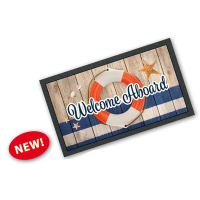 Rug Format Print 40x68 cm Welcome Salvagente - R22329