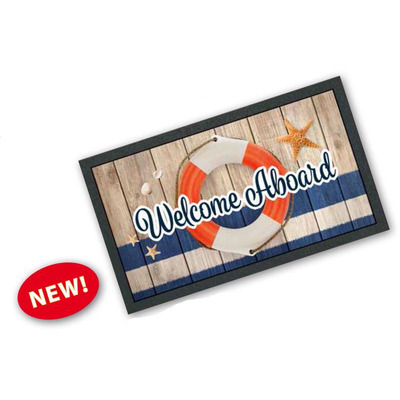 Formato Alfombra Estampada 40x68 cm Welcome Salvagente - R22329