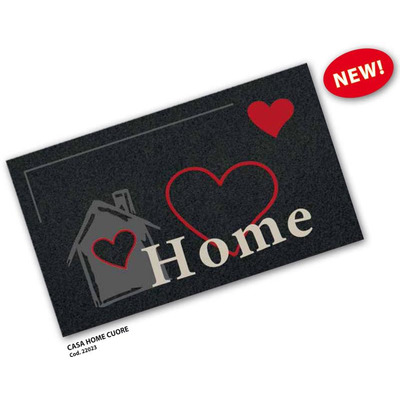 Alfombra Glamour 40x68 cm Home Home Cuore - R22023