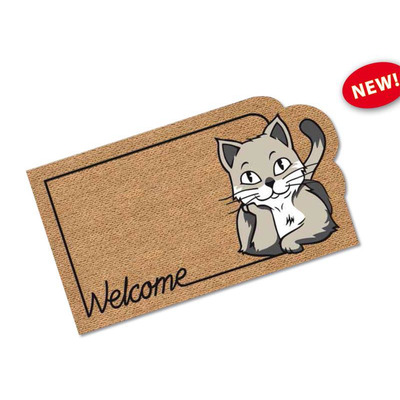 Carpet Kk 40x70 Cm Gatto Welcome - R22312