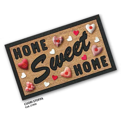 Tapete Format Print 40x68 Home Sweet Home Cuori R21950