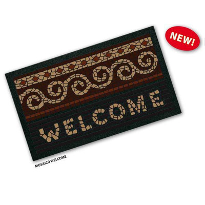 Carpet Format 40x68 cm Mosaic Welcome - R21510