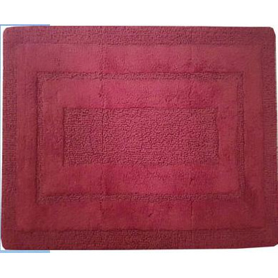 Conjunto 3 Tapetes Wc Sirio Carminio 50x80 2x50x40 Cm