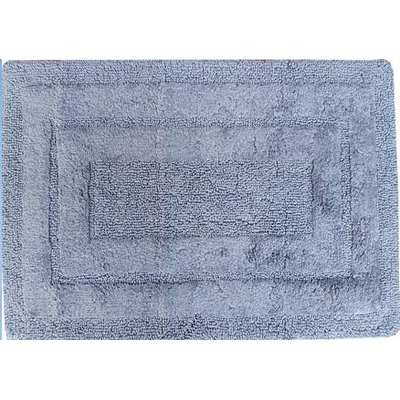 Conjunto 3 Tapetes Wc Sirio Carbonio 50x80 2x50x40 Cm
