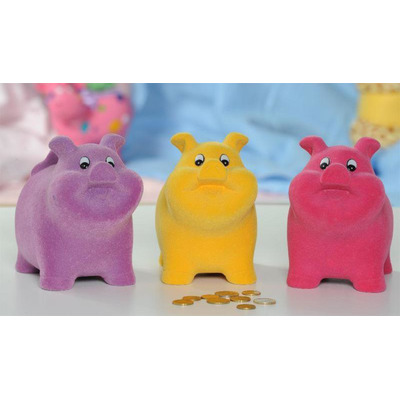 Money Box Pig Small Assorted