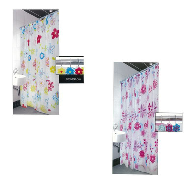 Toilet Curtain With Rings To Coordinate - R 23870